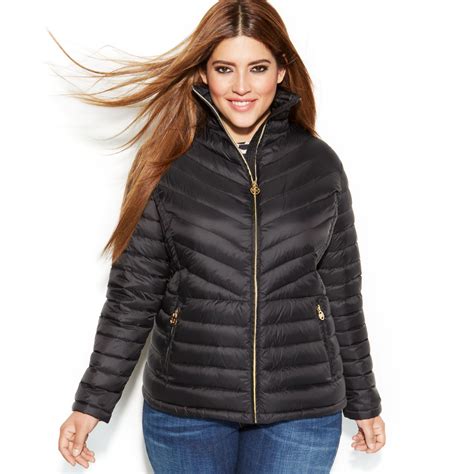 michael kors short packable puffer|michael kors winter puffer coats.